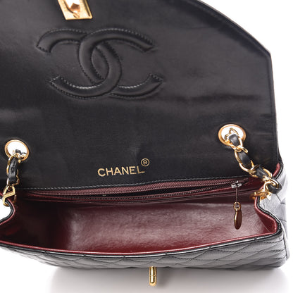 Chanel Lambskin Quilted Small Single Flap Black 7 of 11