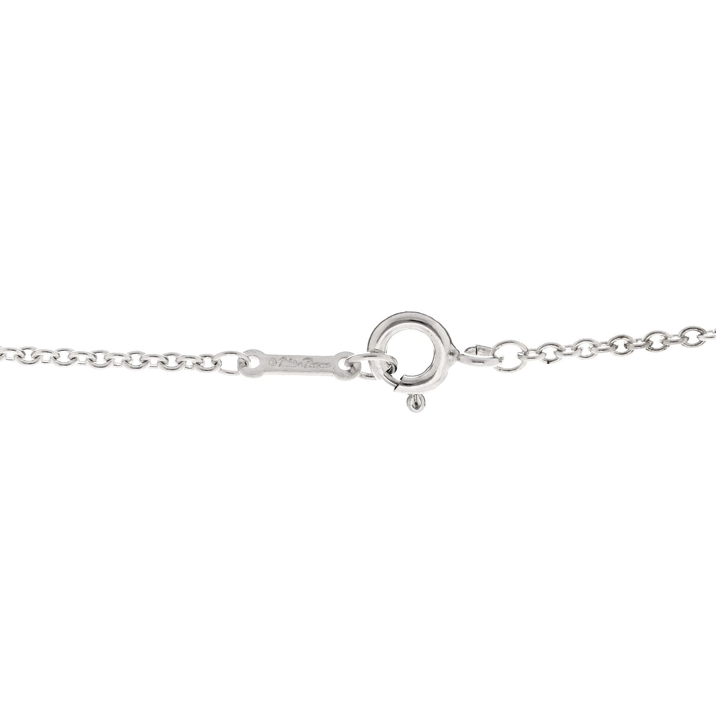 Sterling Silver Paloma Picasso Loving Heart Love Pendant Necklace
