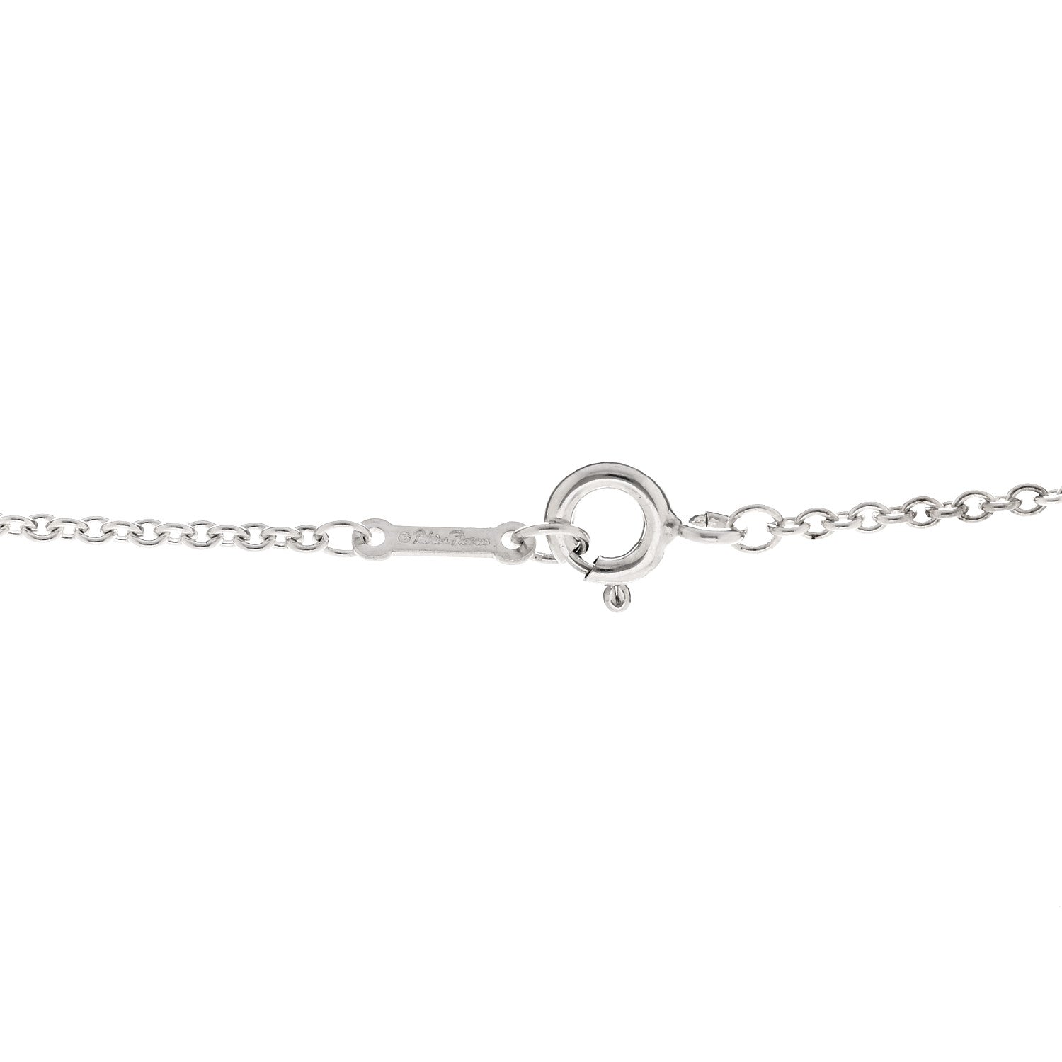 Tiffany Sterling Silver Paloma Picasso Loving Heart Love Pendant Necklace 4 of 6