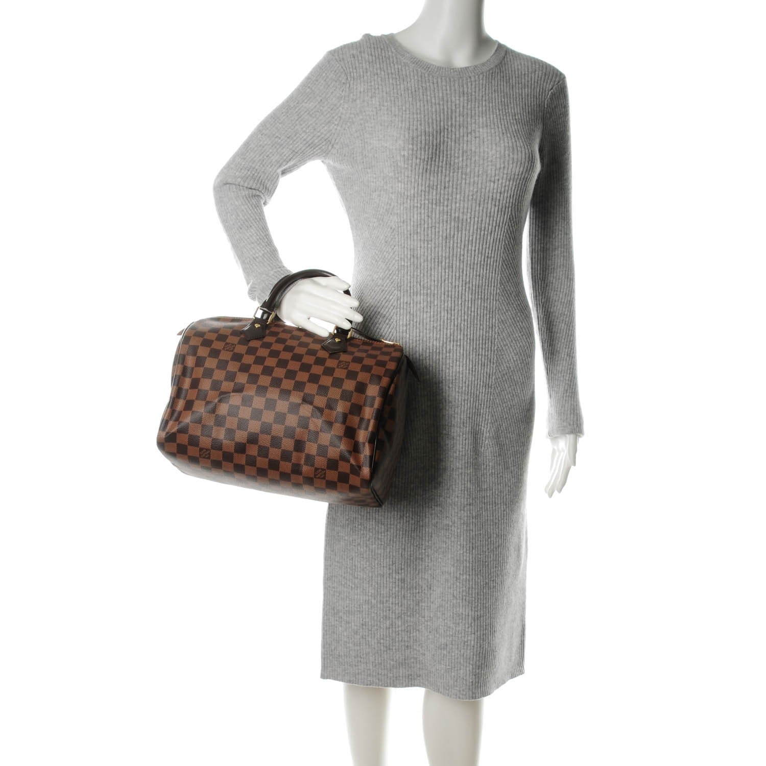 Louis Vuitton Damier Ebene Speedy 30 2 of 8