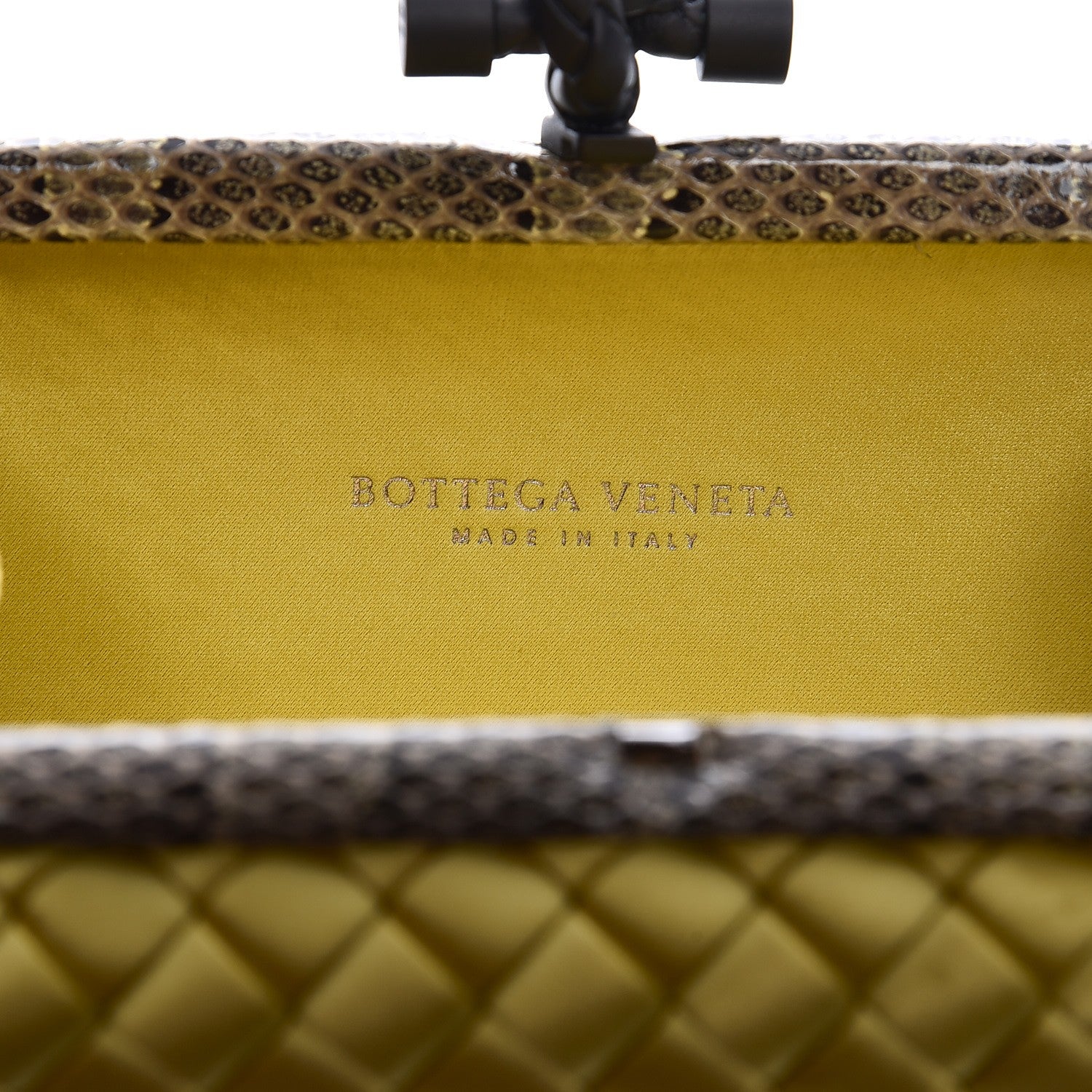 Bottega Veneta Satin Intreccio Impero Ayers Knot Clutch Duchesse 6 of 7
