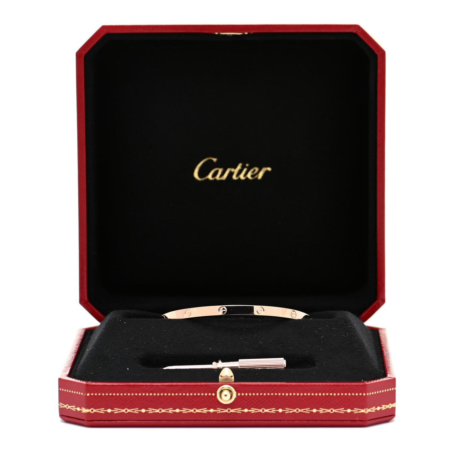18K Pink Gold Small LOVE Bracelet 16