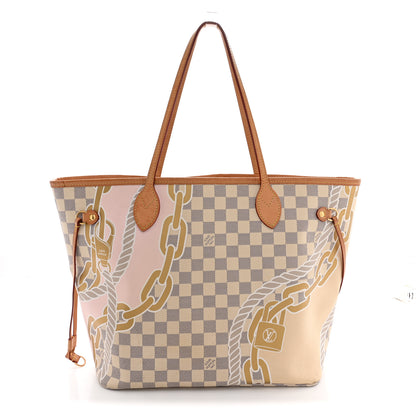 Louis Vuitton Damier Azur Nautical Neverfull MM 1 of 15