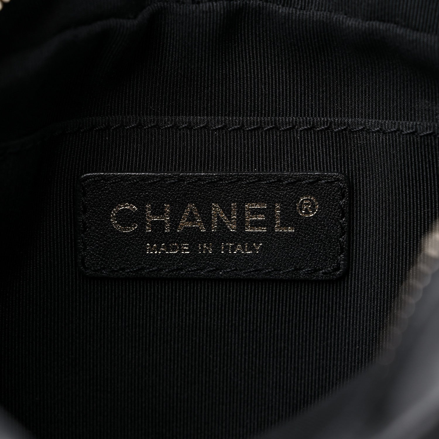 Chanel Calfskin Quilted Day Trips Camera Case Black 7 of 11