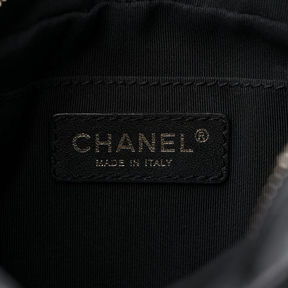 Chanel Calfskin Quilted Day Trips Camera Case Black 7 of 11