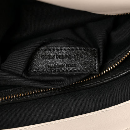 Saint Laurent Lambskin Matelasse Monogram Medium Niki Chain Satchel Nude Powder 7 of 12