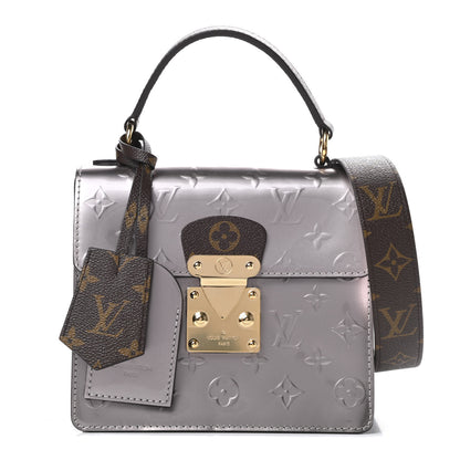 Louis Vuitton Vernis Epi Monogram Spring Street Bitume Metallise 1 of 10