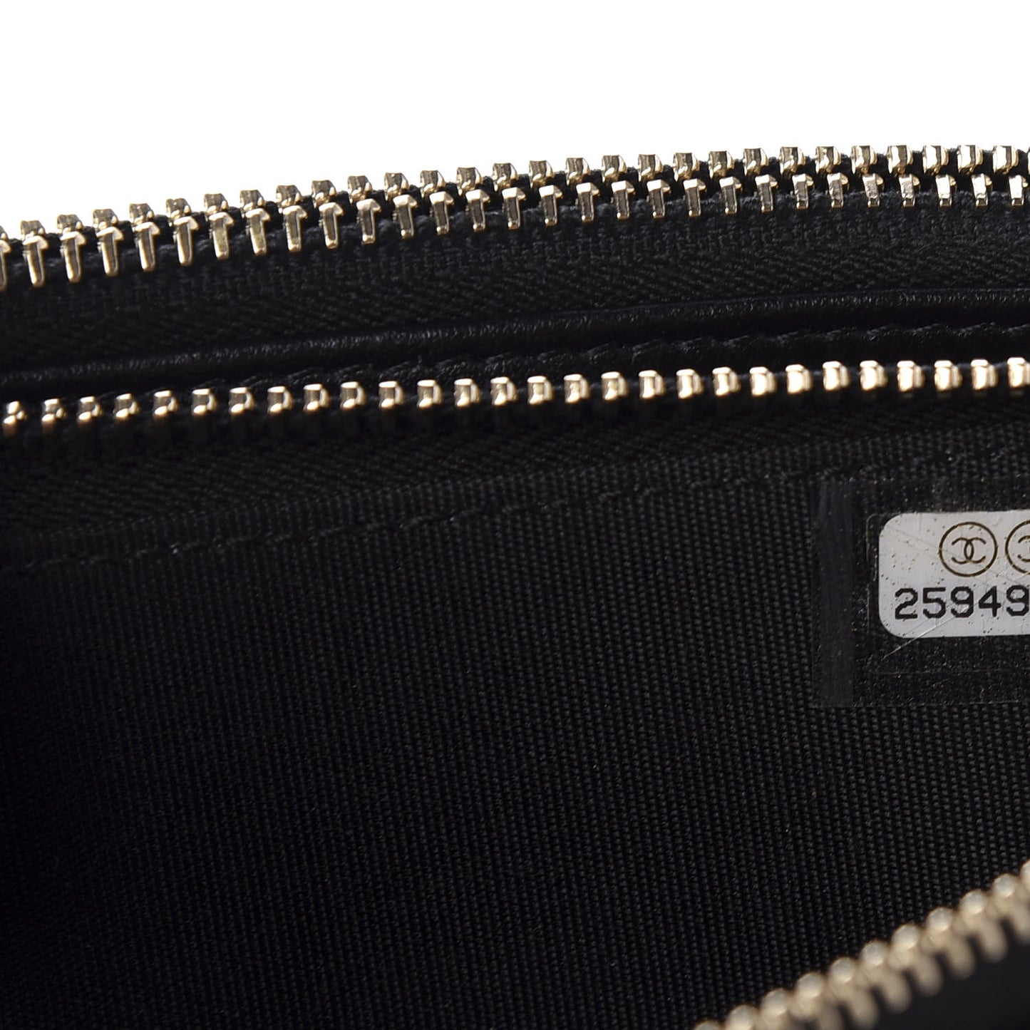 Caviar Quilted Small Boy Clutch With Chain Black
