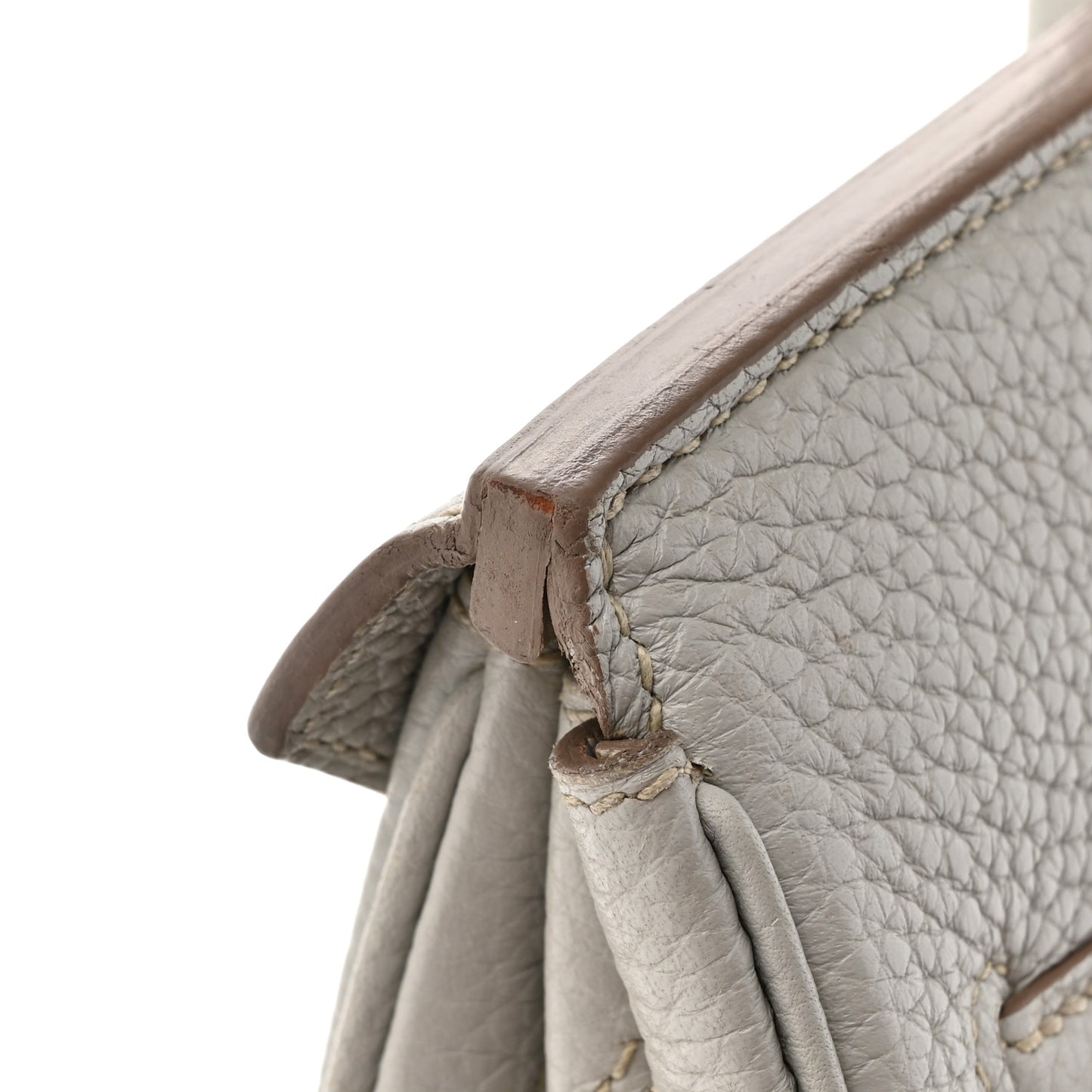 Togo Birkin 30 Gris Perle