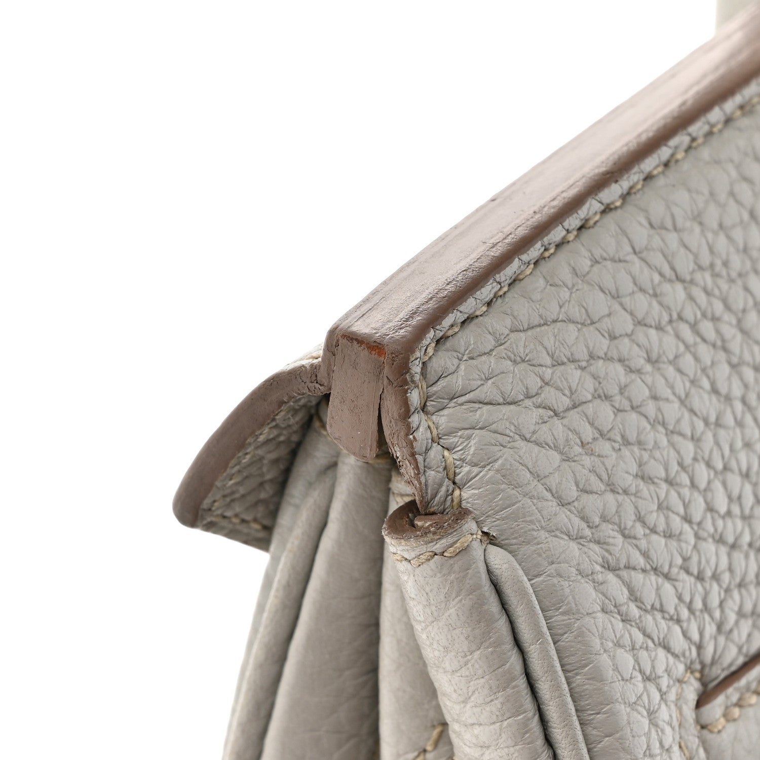 Hermes Togo Birkin 30 Gris Perle 19 of 26
