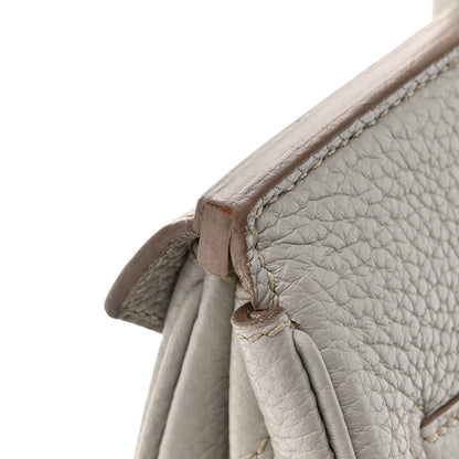 Hermes Togo Birkin 30 Gris Perle 19 of 26