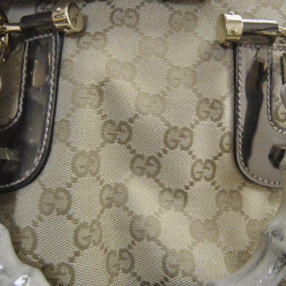 Gucci Monogram Pop Bamboo Large Top Handle Tote 10 of 10