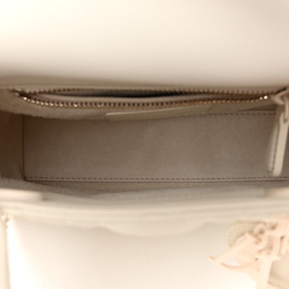 Christian Dior Ultra Matte Calfskin Cannage Mini Lady Dior White 5 of 10