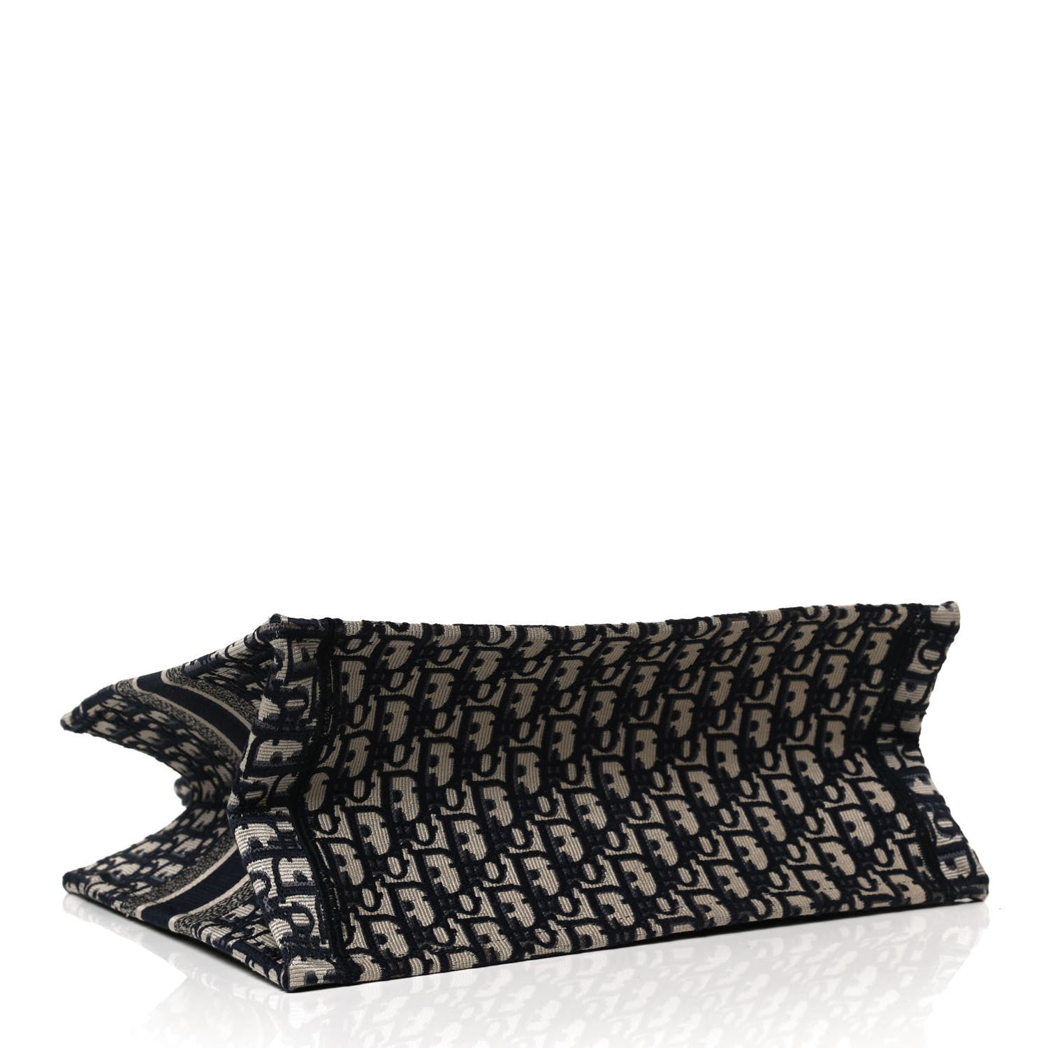 Christian Dior Oblique Medium Book Tote Blue Multicolor 4 of 11