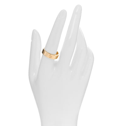 Cartier 18K Yellow Gold 5.5mm LOVE Ring 59 8.75 2 of 5