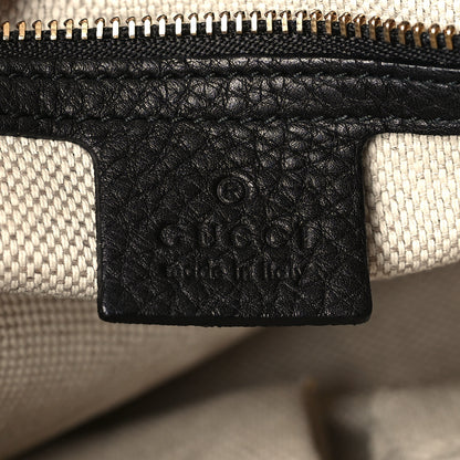 Gucci Pebbled Calfskin Small Soho Bowler Black 6 of 9