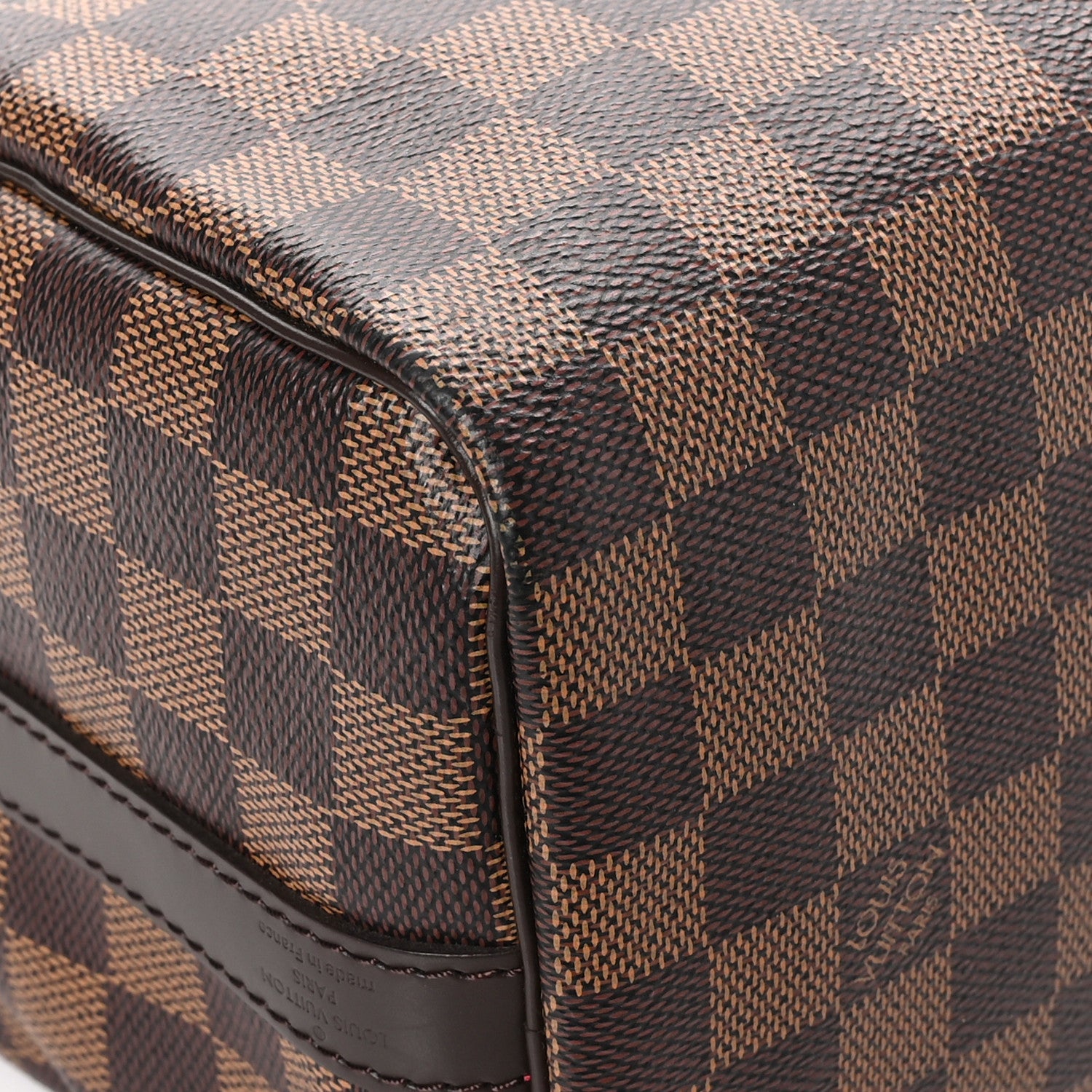 Louis Vuitton Damier Ebene Speedy Bandouliere 25 9 of 12