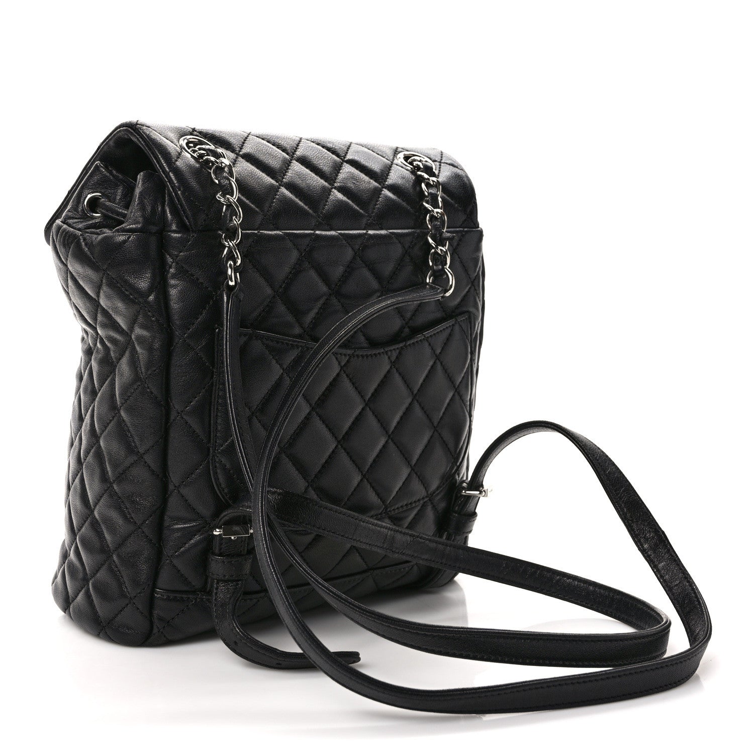 Chanel Lambskin Quilted Small Urban Spirit Backpack Black 3 of 11