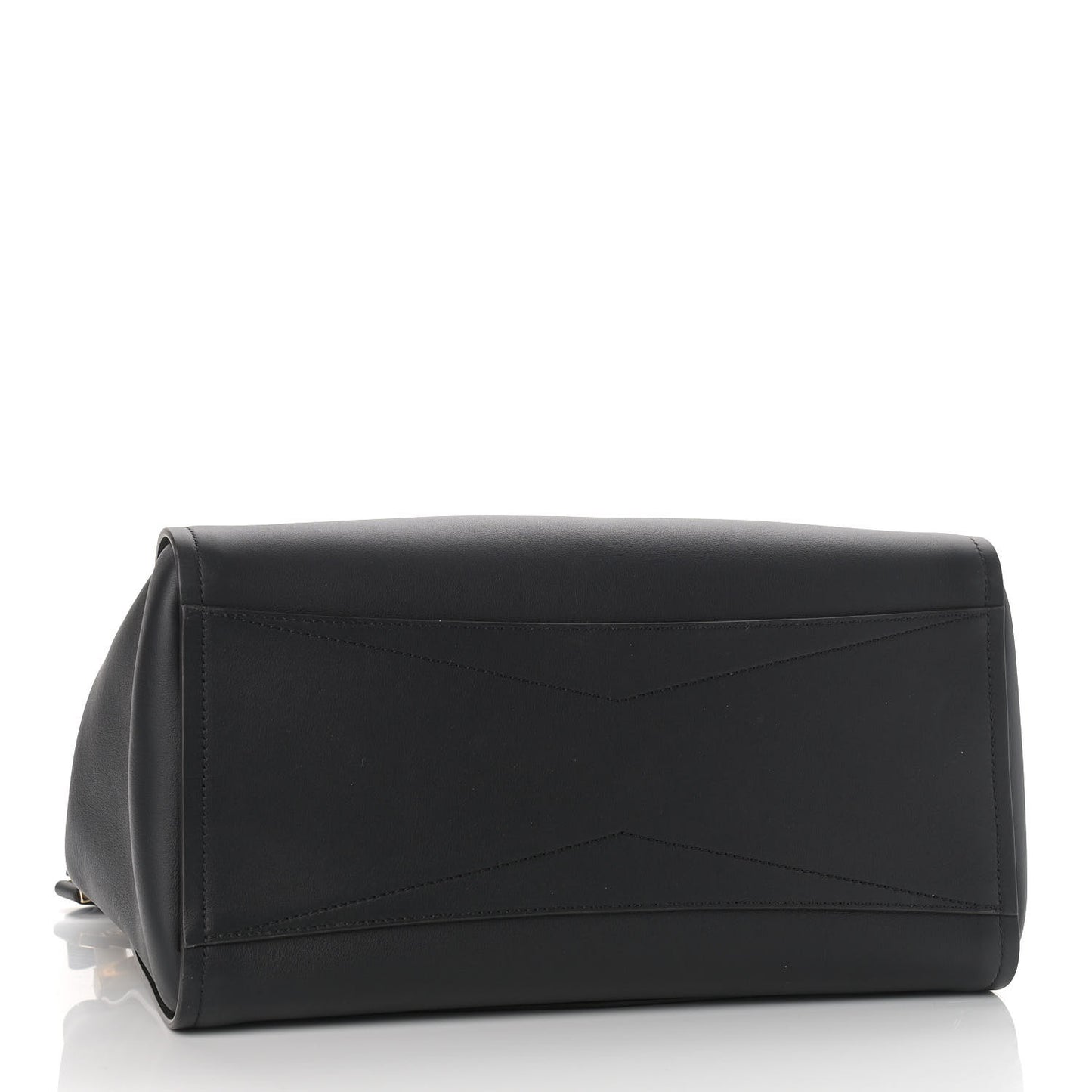 Calfskin Medium Mystic Shoulder Bag Black
