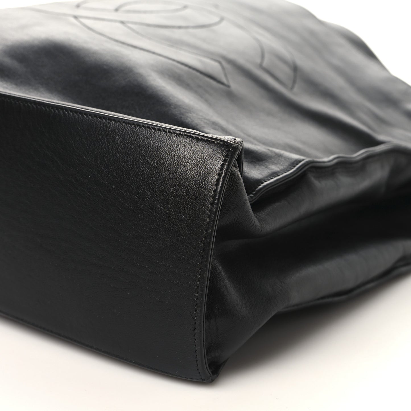 Lambskin CC Shoulder Bag Black