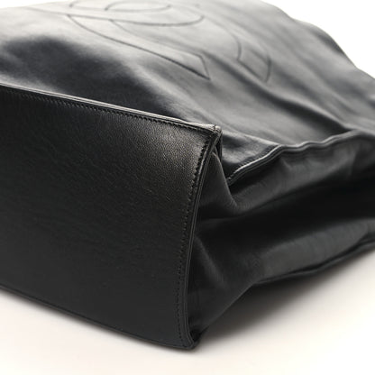 Chanel Lambskin CC Shoulder Bag Black 10 of 10
