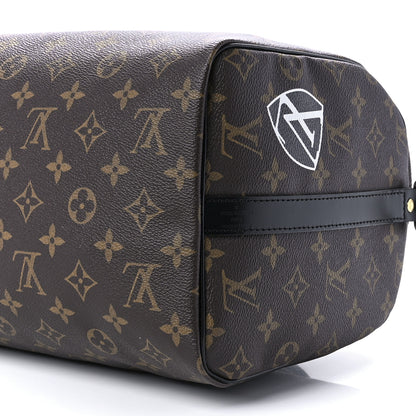 Louis Vuitton Monogram My World Tour Speedy Bandouliere 30 Black 10 of 12