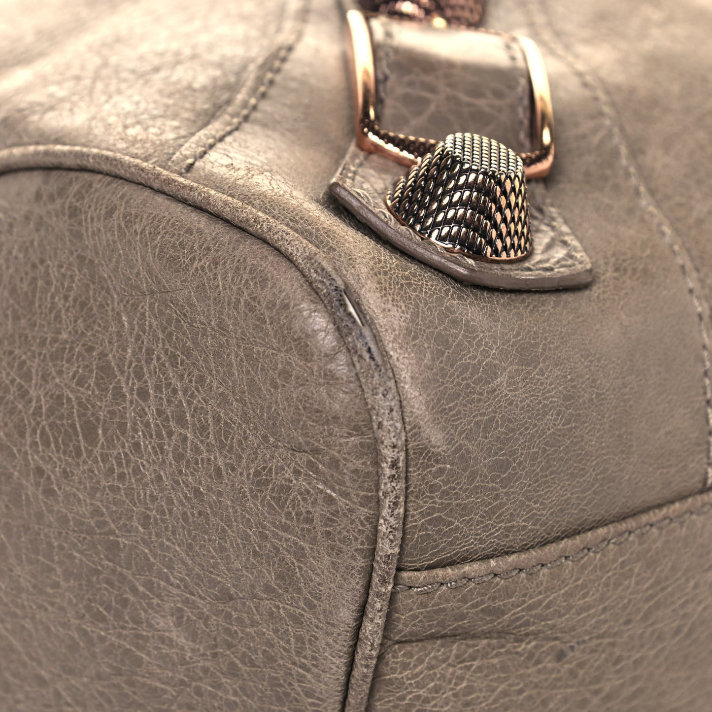 Agneau Giant 21 Rose Gold Hardware Velo Papyrus