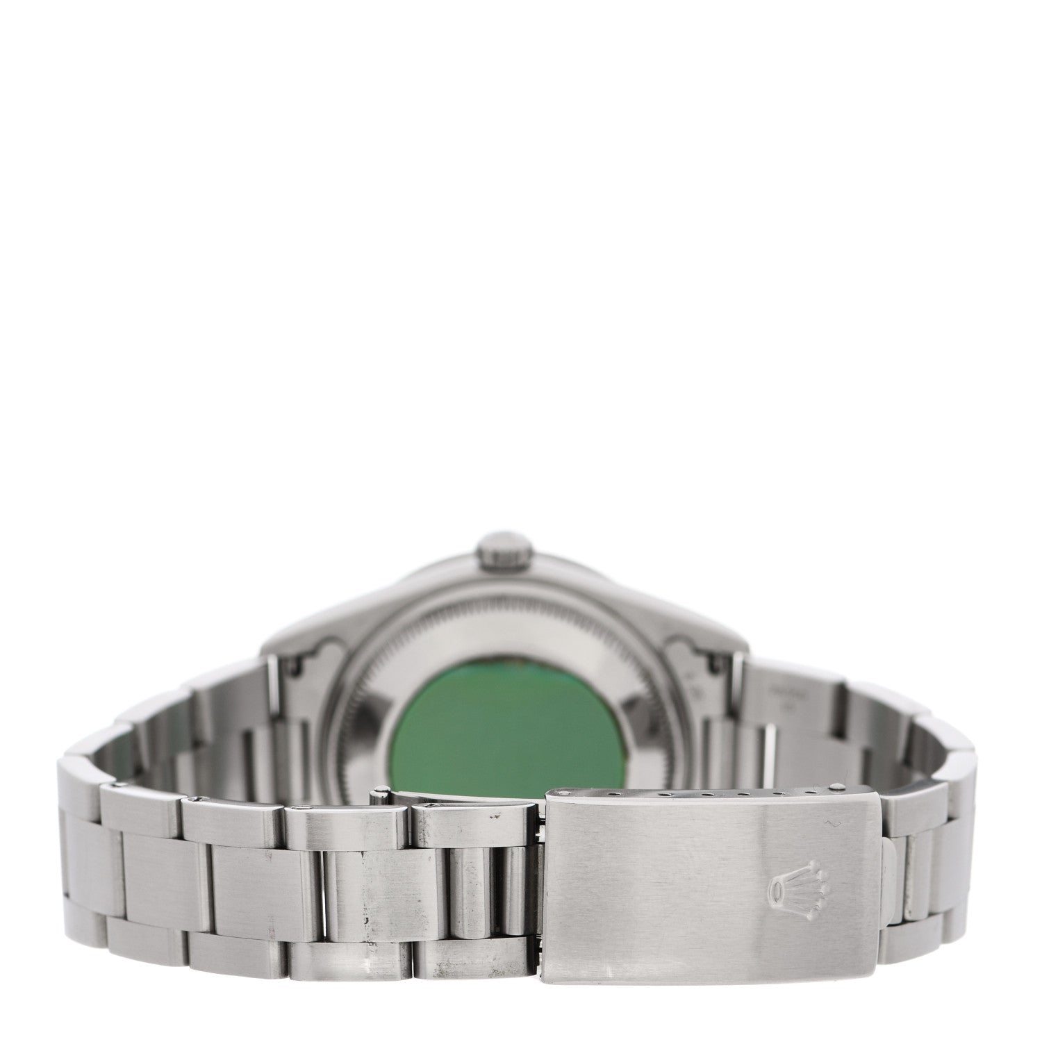 Rolex Stainless Steel 34mm Oyster Perpetual Date Watch Silver 15210 3 of 5