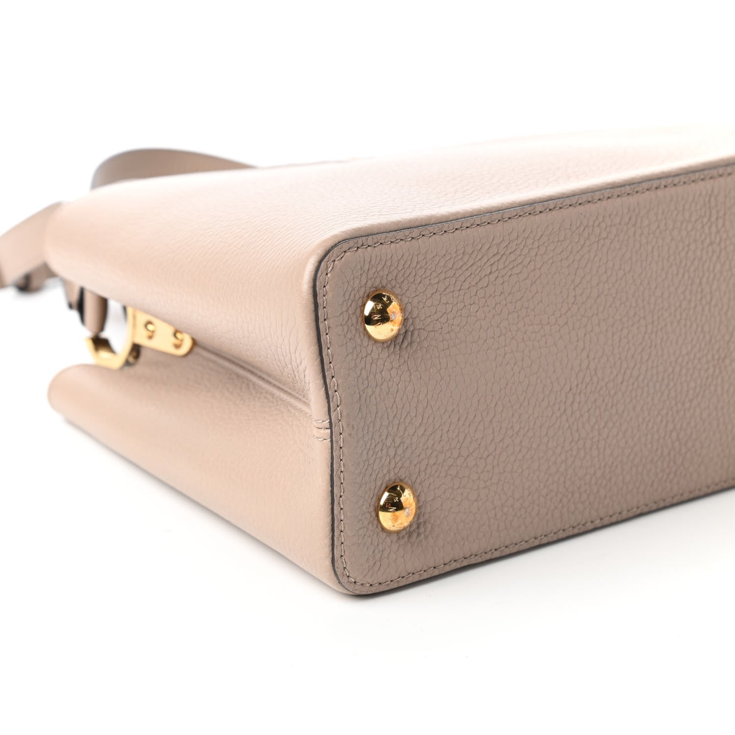 Louis Vuitton Taurillon Capucines PM Galet 6 of 9