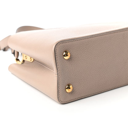 Louis Vuitton Taurillon Capucines PM Galet 6 of 9