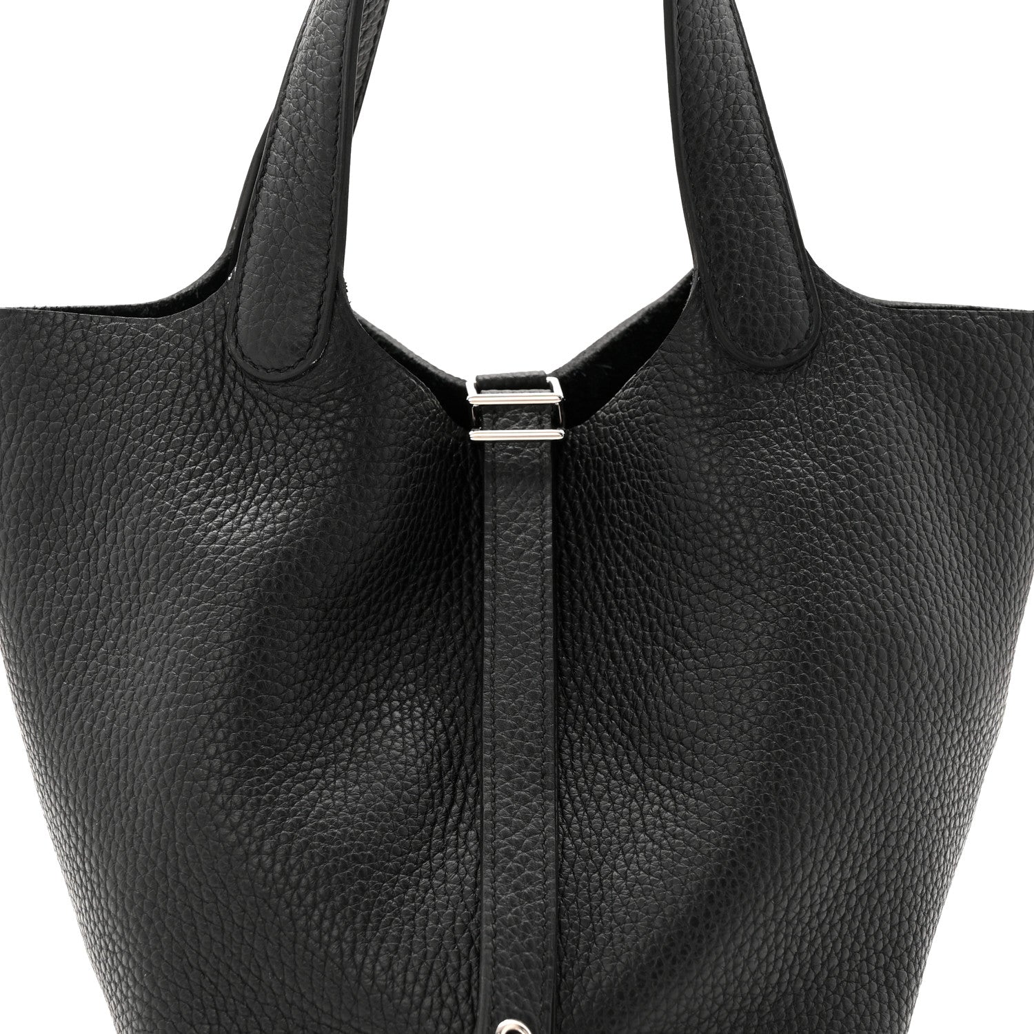 Hermes Taurillon Clemence Picotin Lock 18 PM Black 8 of 10