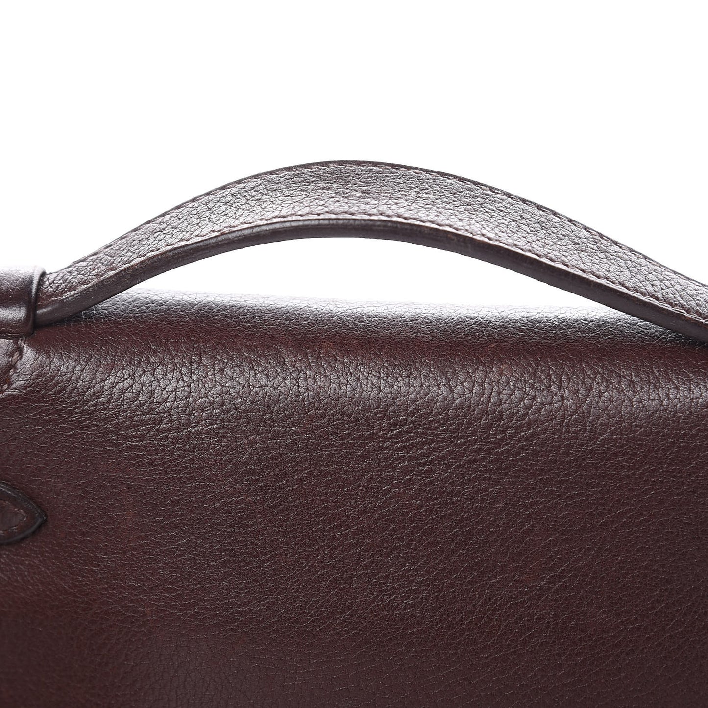 Evergrain Kelly Pochette Clutch Havane