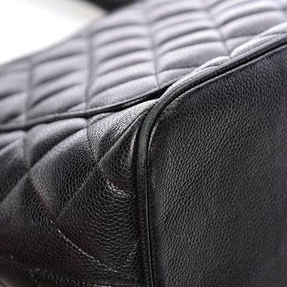 Chanel Caviar Quilted Medallion Tote Black 13 of 15