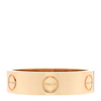 Cartier 18K Yellow Gold 5.5mm LOVE Ring 59 8.75 3 of 5