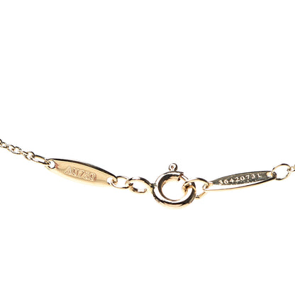 Tiffany 18K Yellow Gold Diamond .19ct Elsa Peretti Diamonds by the Yard Pendant Necklace 5 of 6