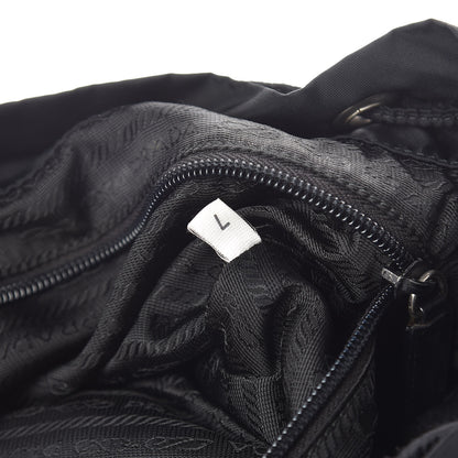 Prada Nylon Vela Medium Backpack Black 7 of 16