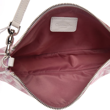 Christian Dior Monogram Mini Saddle Pochette Pink 5 of 7
