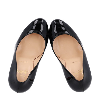 Christian Louboutin Patent Fifille 100 Pumps 40 Black 2 of 9