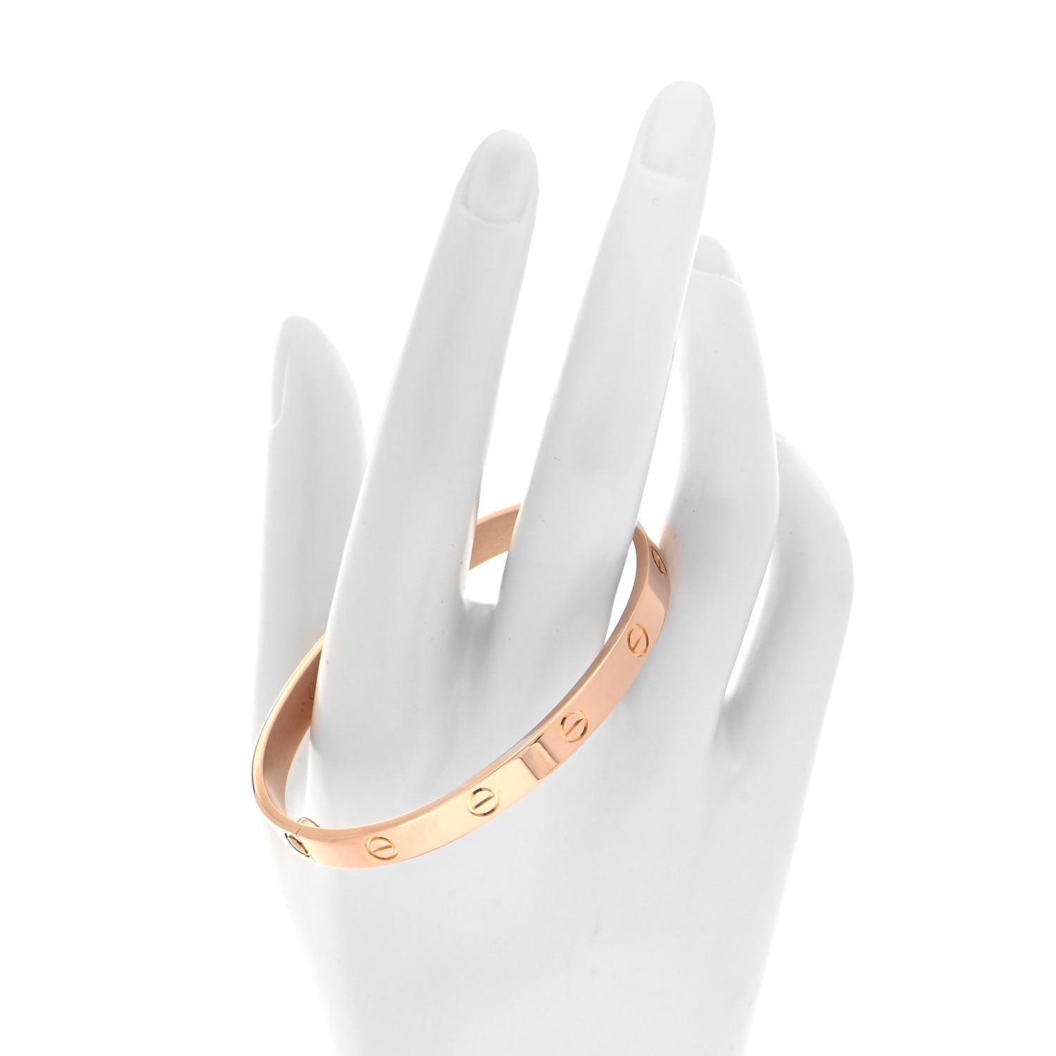 Cartier 18K Pink Gold LOVE Bracelet 18 2 of 6