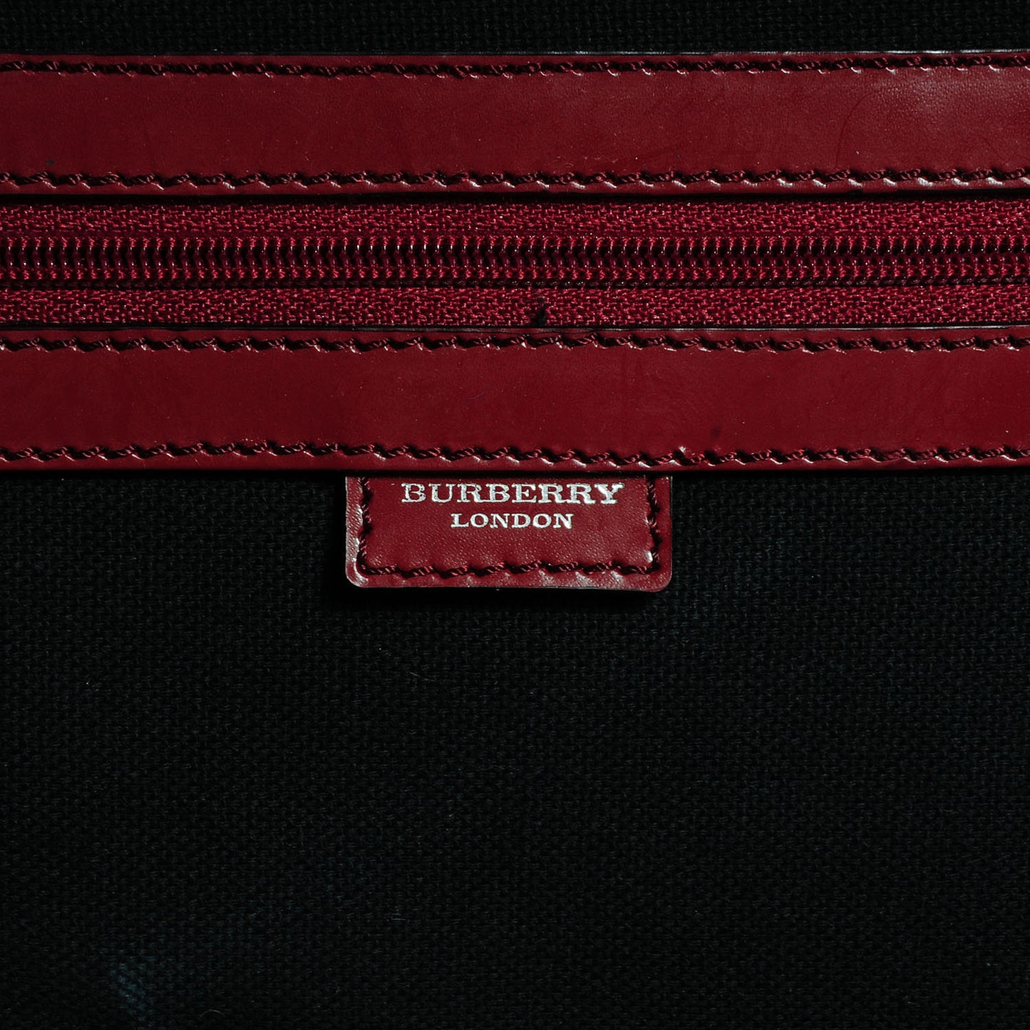 Haymarket Check Small Laptop Case Red