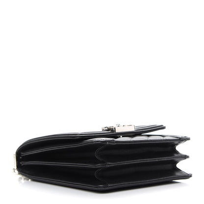 Chanel Calfskin Quilted North South Boy Flap Black 4 of 9