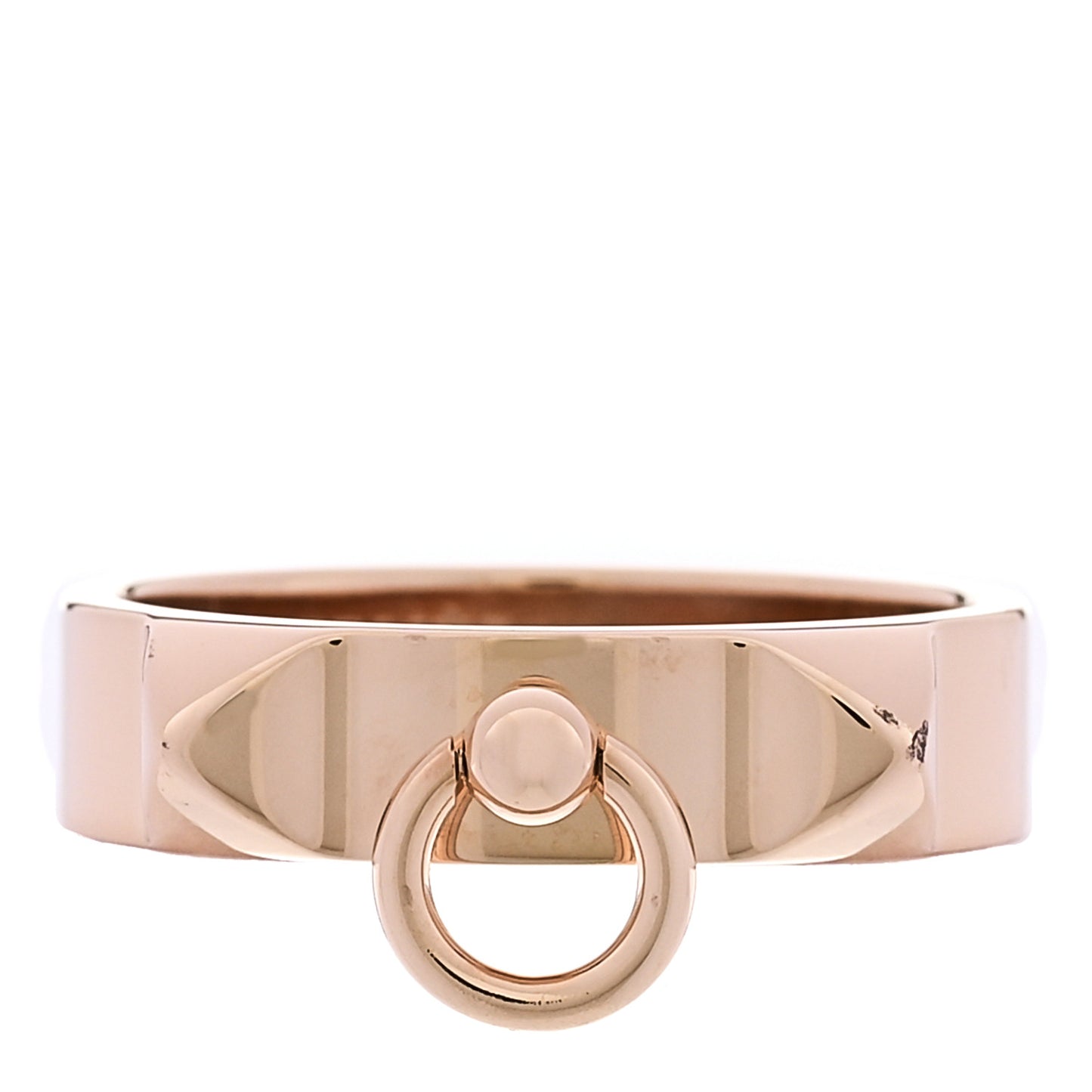 18K Rose Gold PM Collier De Chien Ring 57 8