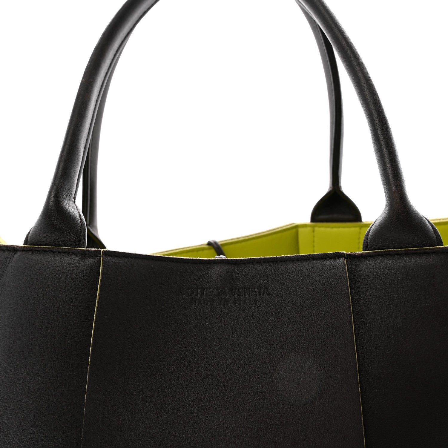Bottega Veneta Nappa Maxi Intrecciato Medium Arco Tote Fondant Kiwi 8 of 10