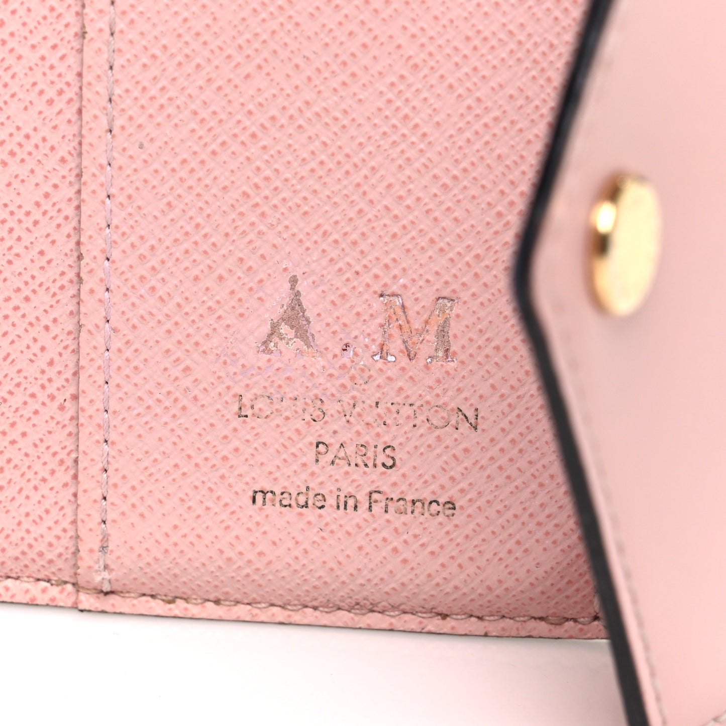 Monogram Zoe Wallet Rose Ballerine