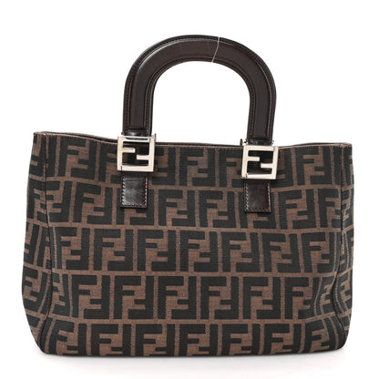 Fendi Zucca Small Holdall Tote Tobacco 1 of 12