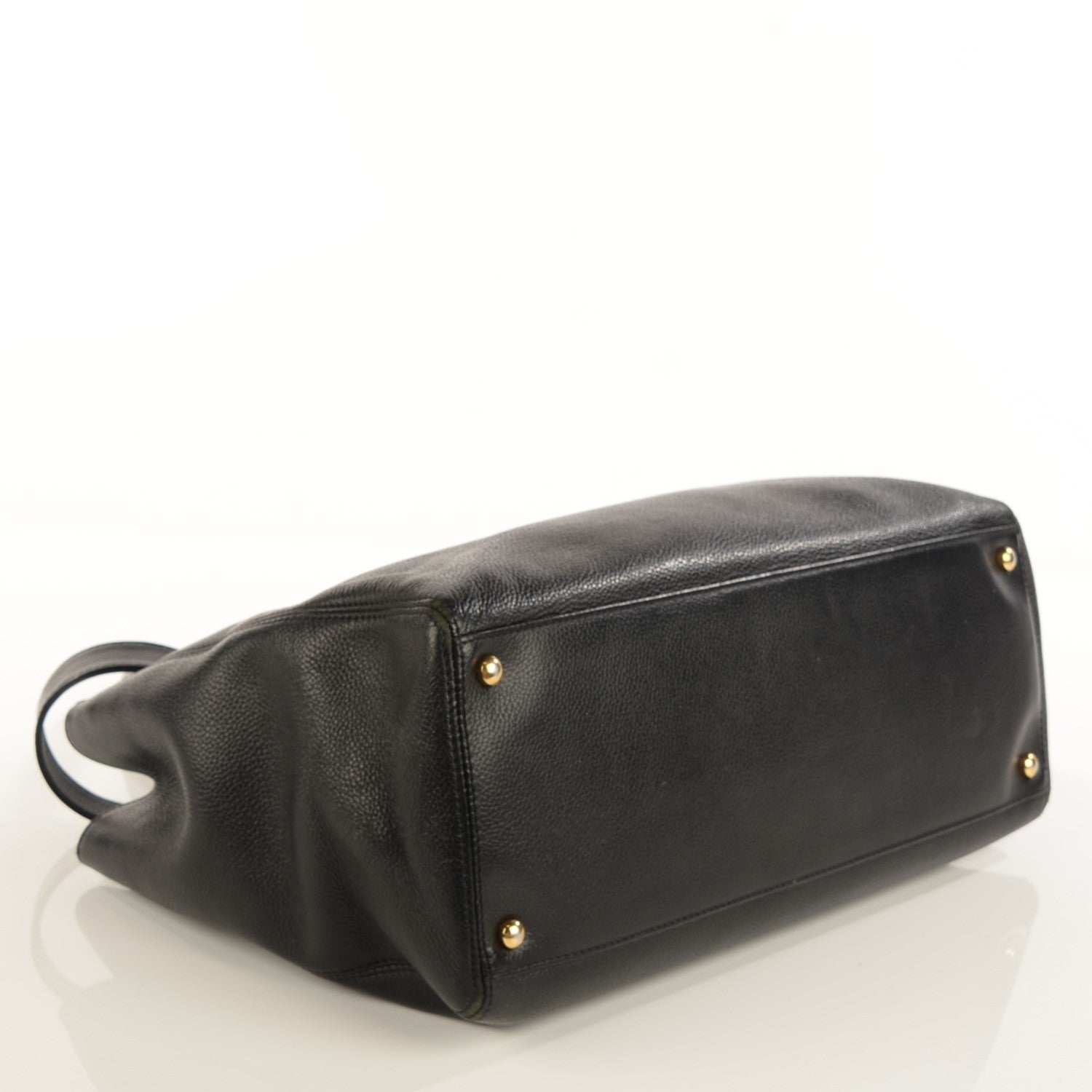 Chanel Calfskin Cerf Executive Shopper Tote Black 4 of 10