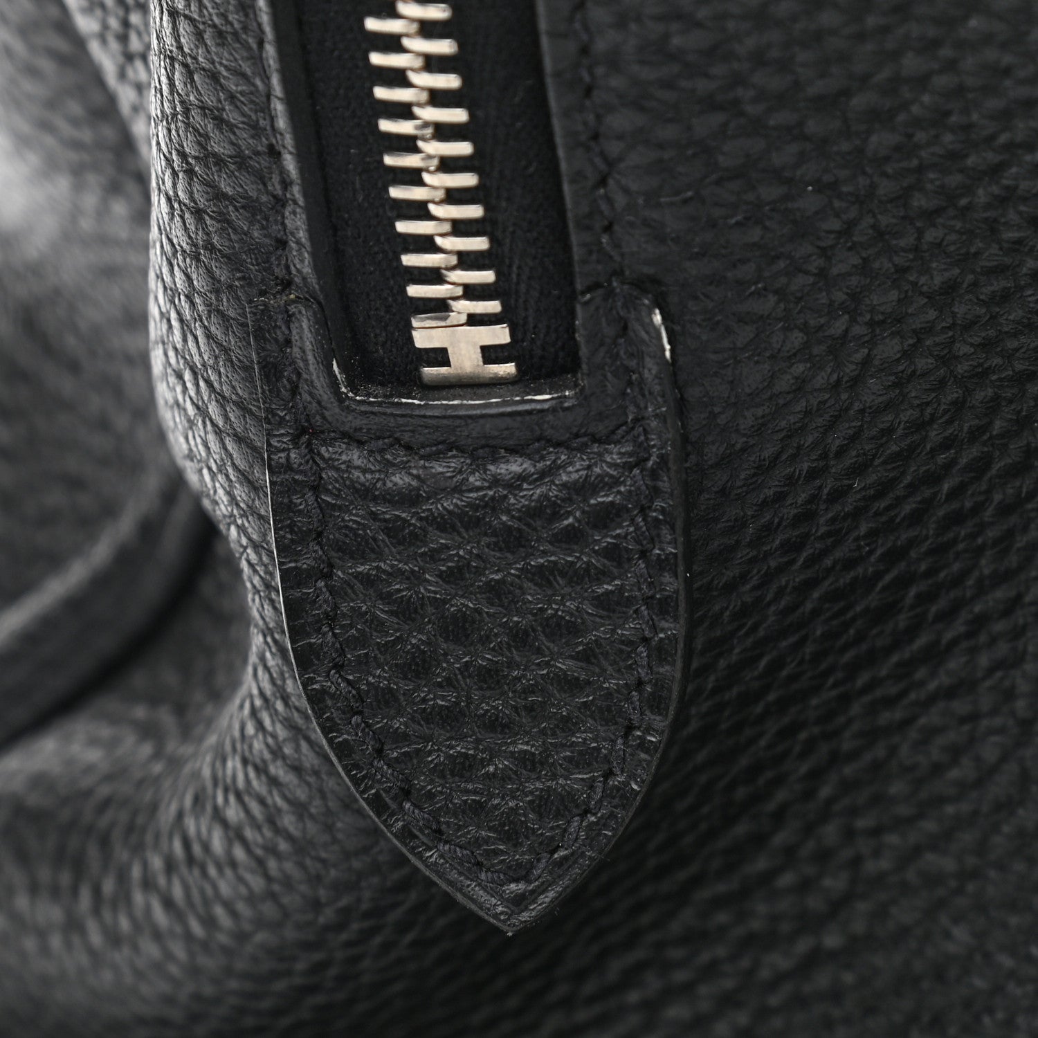 Hermes Taurillon Clemence Victoria II 35 Black 10 of 10