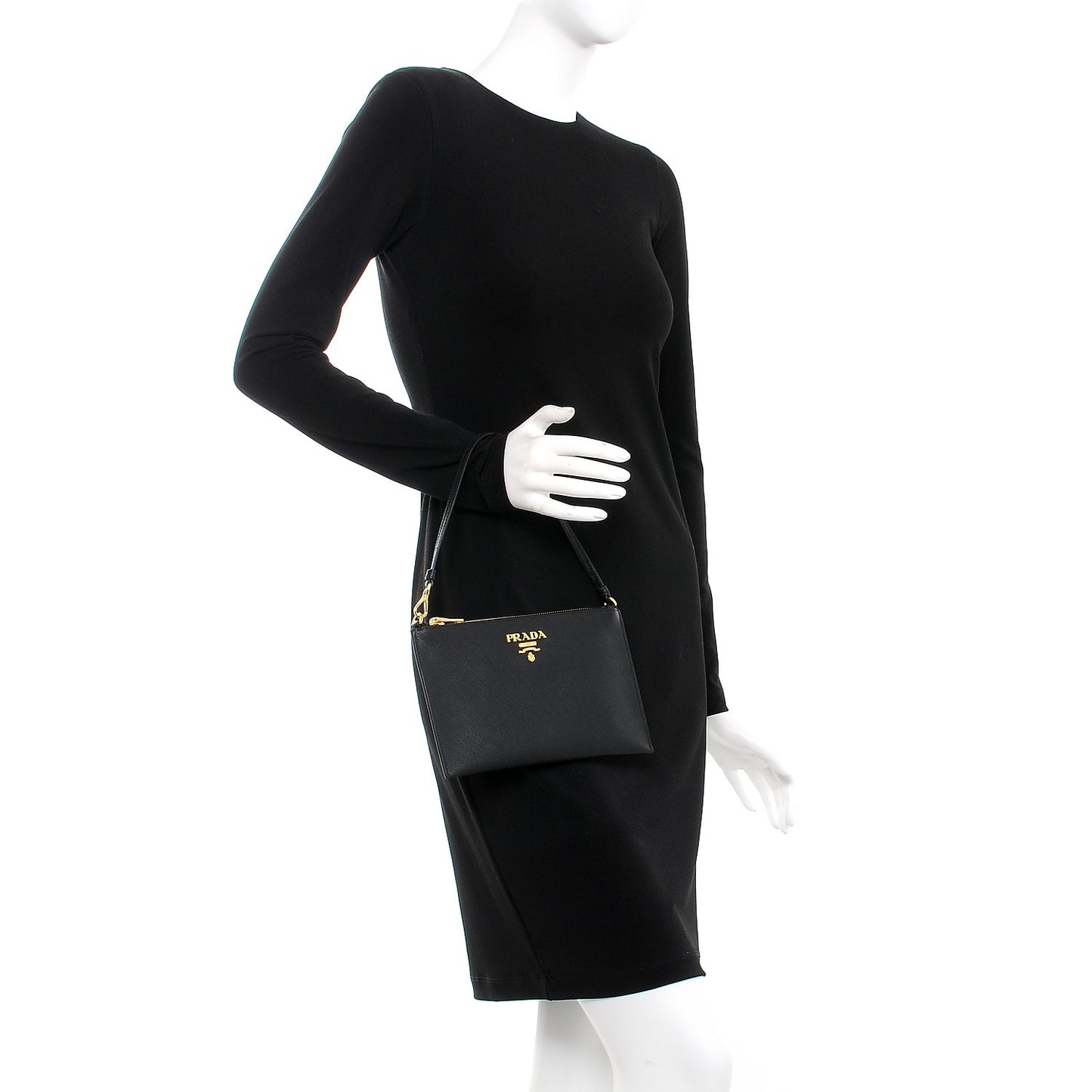 Saffiano Pochette Nero Black