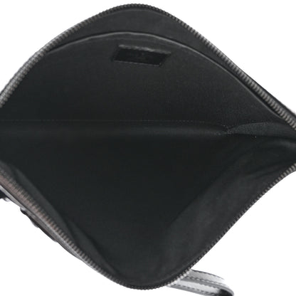 Louis Vuitton Monogram Macassar Pochette To-Go Black 5 of 9