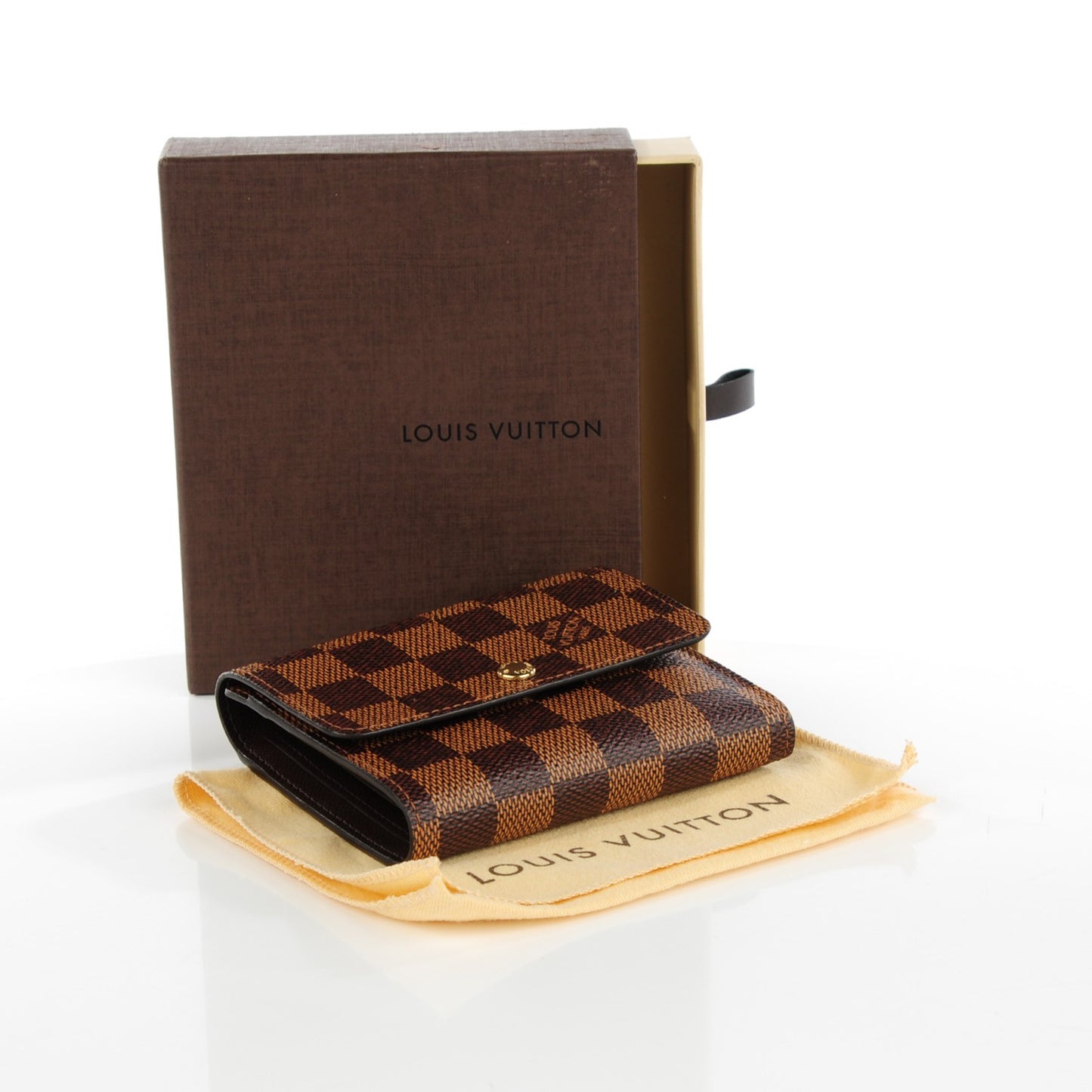 Damier Ebene Anais Wallet